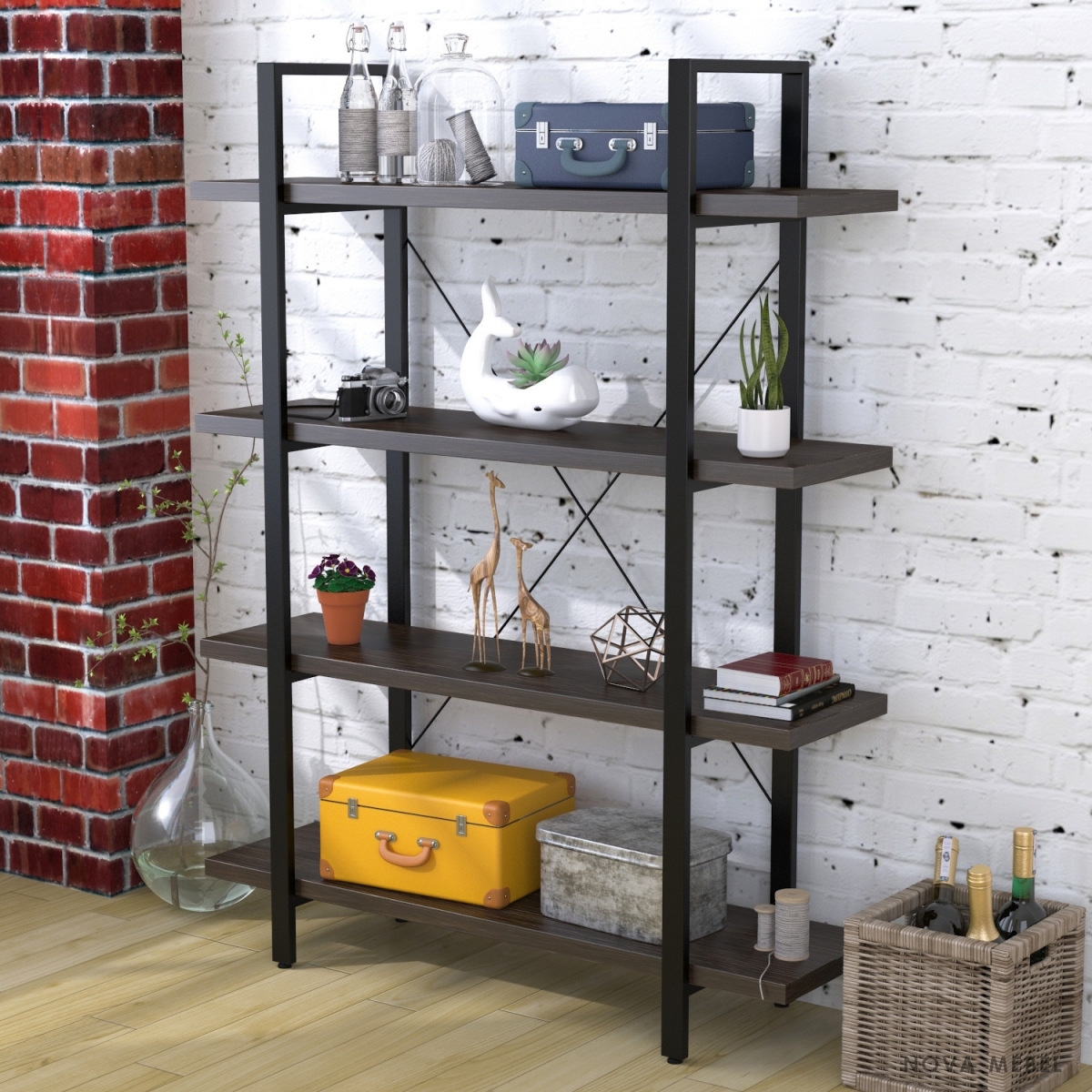 Стеллаж Loft Design Сингл-4 Стеллаж Loft Design Сингл-4