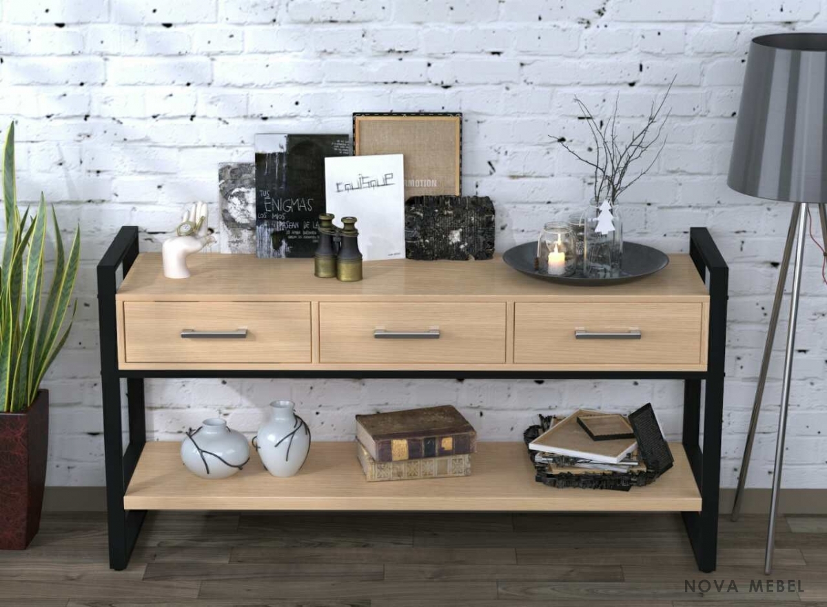 Консоль с ящиками Loft Design L-145 Консоль с ящиками Loft Design L-145
