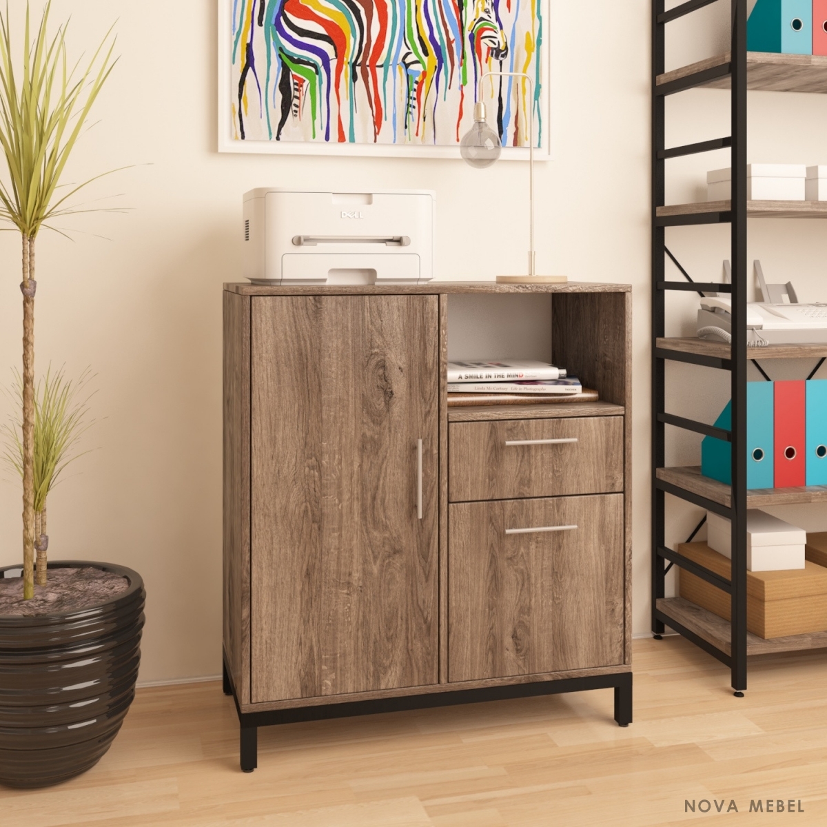 Тумба офисная Loft Design L-800 combi Тумба офисная Loft Design L-800 combi