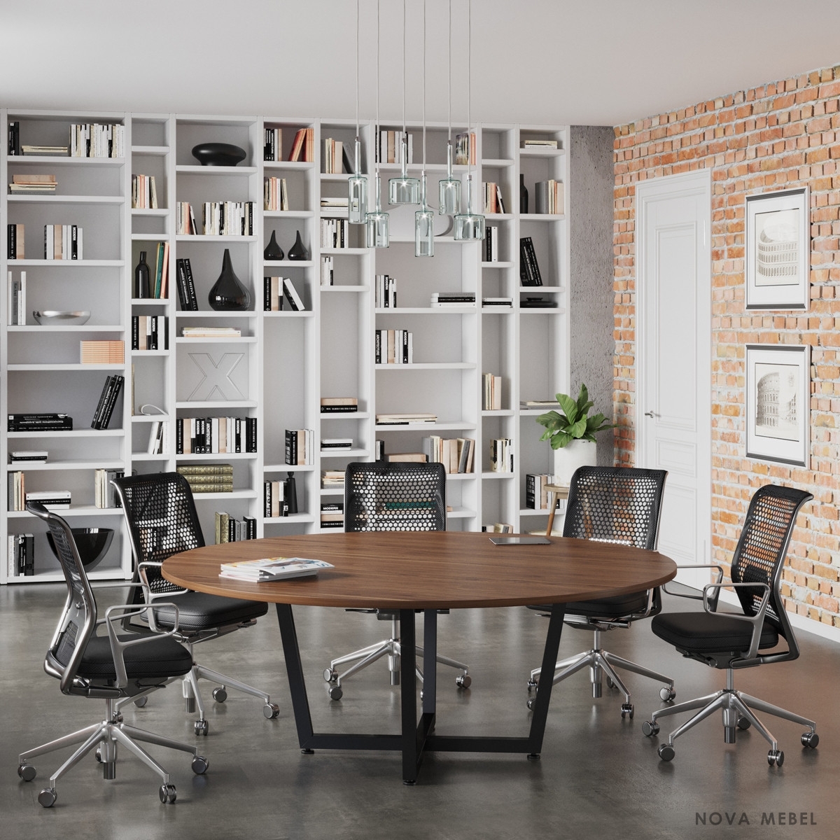 Стол для переговоров Loft design D-2000 Стол для переговоров Loft design D-2000