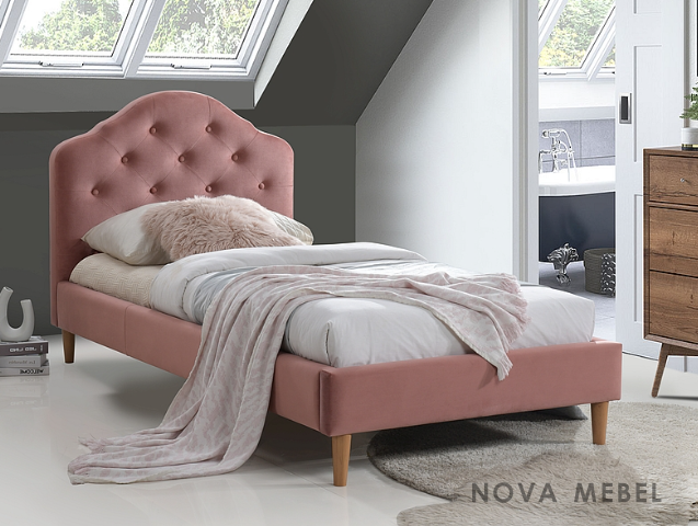 Кровать Chloe Velvet Signal 160x200 Кровать Chloe Velvet Signal 160x200