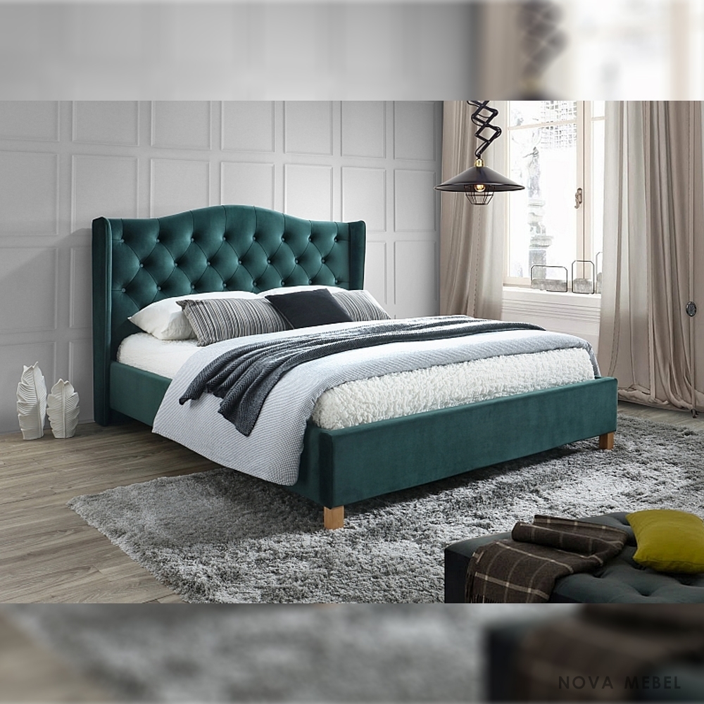 Кровать Aspen Velvet Signal 180х200 Кровать Aspen Velvet Signal 180х200