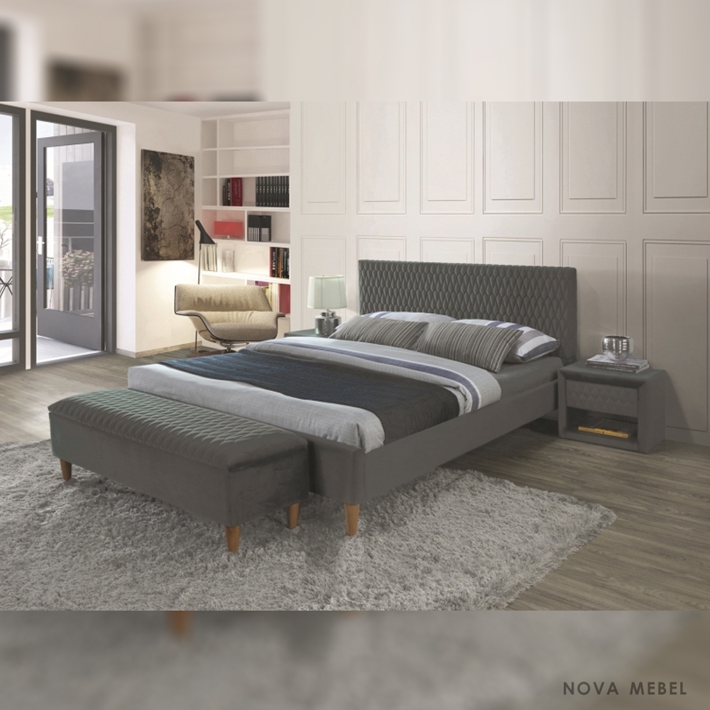 Кровать Azurro Velvet Signal 90х200 Кровать Azurro Velvet Signal 90х200
