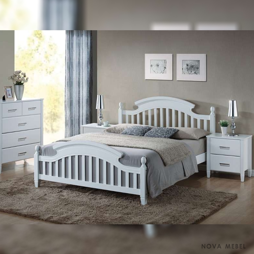 Кровать Signal Lizbona 160x200 белый Кровать Signal Lizbona 160x200 белый