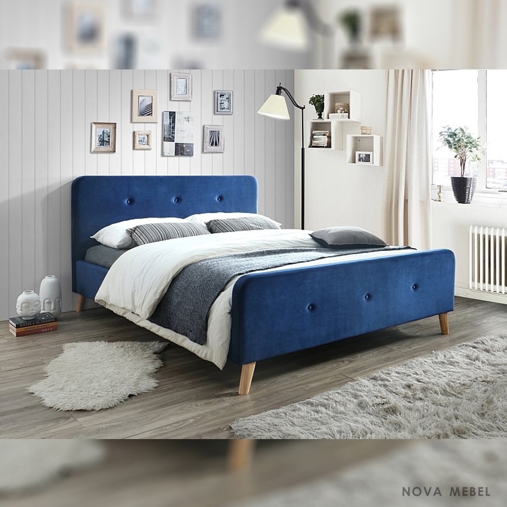 Кровать Signal Malmo Velvet 160х200 Кровать Signal Malmo Velvet 160х200