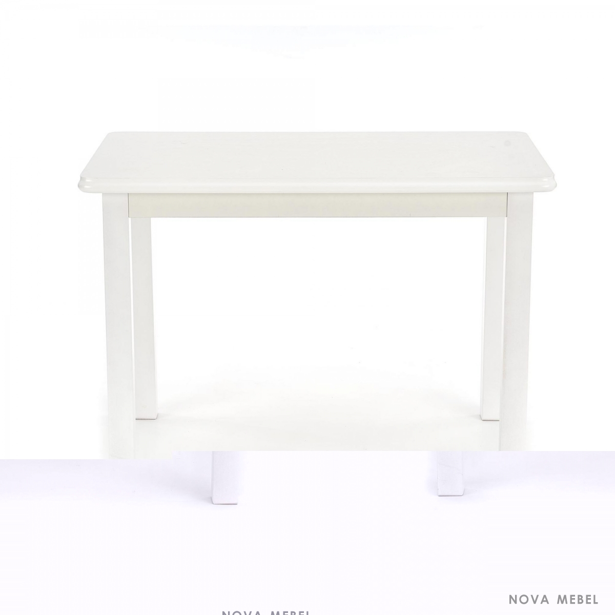 Стол обеденный DINNER HALMAR белый Стол обеденный DINNER HALMAR белый