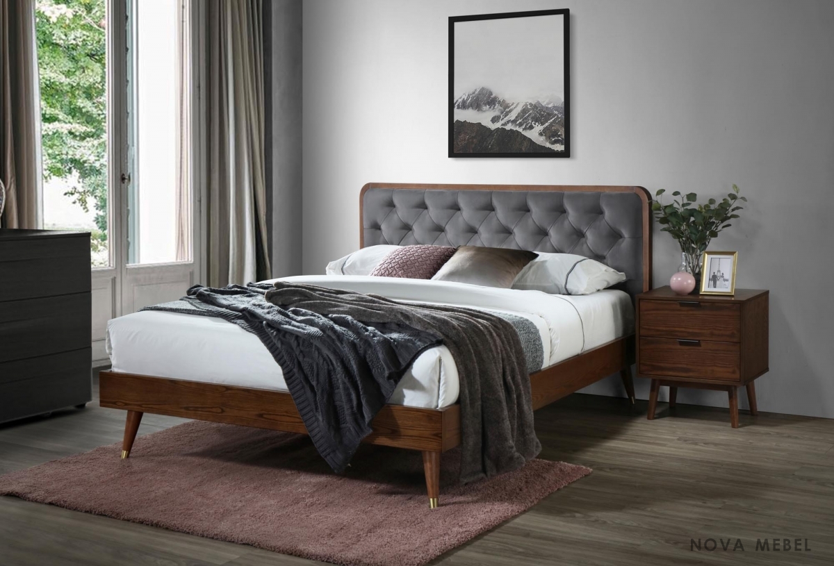 Кровать CASSIDY 160 HALMAR Кровать CASSIDY 160 HALMAR