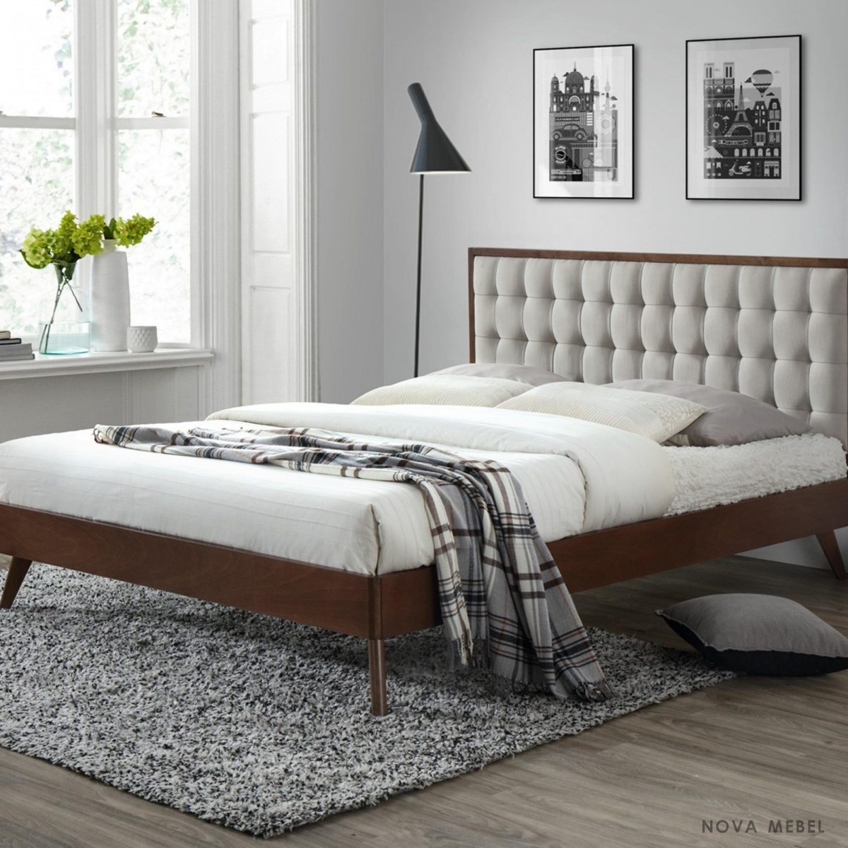 Кровать SOLOMO 160 HALMAR Кровать SOLOMO 160 HALMAR
