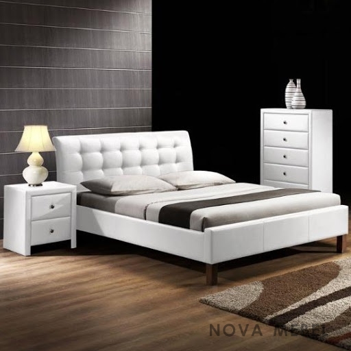 Кровать SAMARA 160 HALMAR белый Кровать SAMARA 160 HALMAR белый